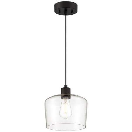 Access Lighting Port Nine Chardonnay, Chardonnay LED Pendant, Matte Black Finish, Clear Glass 63141LEDDLP-MBL/CLR